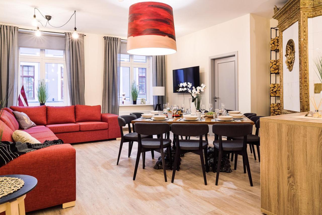 Morrison Apartment/15 Guests/7Bedrooms/Riga Old Town Exterior foto